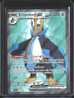 Empoleon ex 114/094 Ultra Rare Phantasmal Flames Pokemon NM/M - Image 1