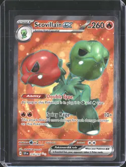 Scovillain ex 216/191 Ultra Rare Surging Sparks Pokemon NM/M - Image 1