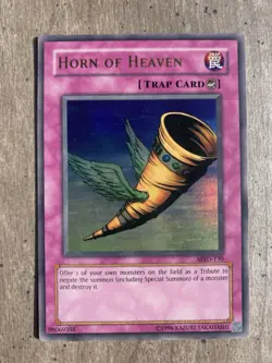 Yu-Gi-Oh! TCG Horn of Heaven Metal Raiders MRD-E130 Unlimited Ultra Rare NM - Image 1