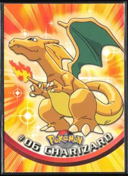 Charizard 1999 Topps PokA©mon TV Animation Edition Pokemon ##06 - Image 1