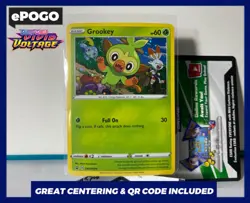 Grookey SWSH070 Black Star Promo Pokemon TCG: w/ QR Code MINT SHIPS TODAY! - Image 1