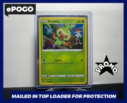 Grookey SWSH070 Black Star Promo Pokemon TCG: w/ QR Code MINT SHIPS TODAY! - Image 2