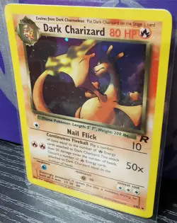 Pokemon TCG Team Rocket - Dark Charizard Holo Foil - 4/82 NM/LP - Image 3