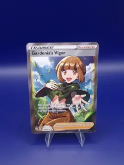 Pokemon TCG Gardenia's Vigor NM 184/189 Astral Radiance Full Art Ultra Rare - Image 1