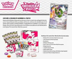 2025 Pokemon TCG Scarlet Violet - WHITE FLARE - Elite Trainer Box ETB - SEALED - Image 3