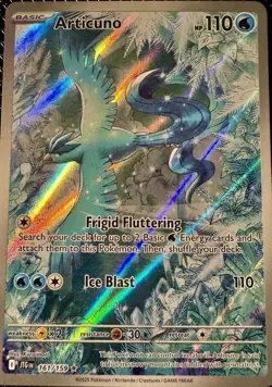 Pokemon Journey Together Articuno 161/159 Illustration Rare - Image 1