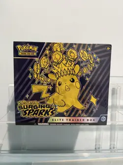 Pokemon TCG - Surging Sparks- Elite Trainer Box (x1) - Factory Sealed - Image 1