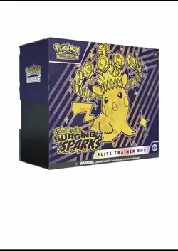 Pokemon TCG - Surging Sparks- Elite Trainer Box (x1) - Factory Sealed - Image 2