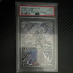Pokemon 2025 SV09 Journey Together N's Reshiram 167/159 PSA 9 Box Topper Foil - Image 1