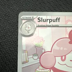 Pokemon Slurpuff 236/217 Temporal Forces Illustration Rare Holo 120HP Eng 2026 - Image 2