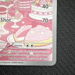 Pokemon Slurpuff 236/217 Temporal Forces Illustration Rare Holo 120HP Eng 2026 - Image 4