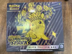 Pokemon TCG Surging Sparks Elite Trainer Box ETB NEW SEALED - Image 1