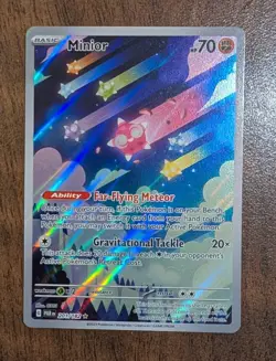 Minior 201/182 - Pokemon Paradox Rift - 2023 - NM - Illustration Rare IR - Image 1
