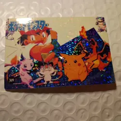 Holo Vintage Charizard Pikachu Mew 309 Vending Machine Prism Pokemon Sticker - Image 5