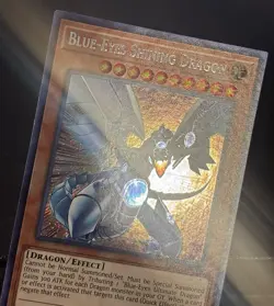 2018 YUGIOH LEGENDARY COLLECTION BLUE-EYES SHINING DRAGON LCKC-EN008 SECRET RARE - Image 5