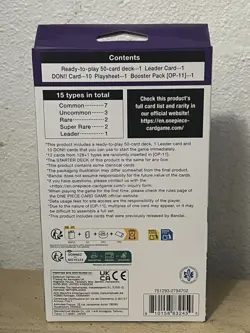 Purple Black Monkey D. Luffy ST-26 Starter Deck - One Piece Card Game - EN NEW - Image 2