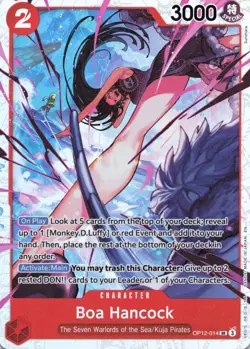 Boa Hancock SR - OP12-014 - Legacy of the Master - ONE PIECE Card - English - Image 1