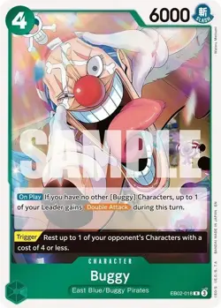 Buggy EB02-018 One Piece Card NM - Image 1