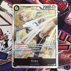 One Piece TCG - Koby EB04-044 Super Rare English - Image 1