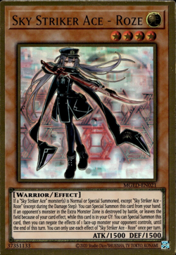 Sky Striker Ace - Roze - Premium Gold Rare MGED-EN021 - NM - YuGiOh - Image 1