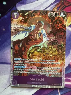 Sakazuki (SR) OP16-065 One Piece TCG The Time of Battle - Image 1