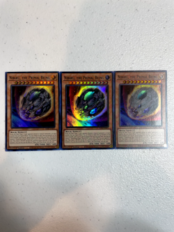 yugioh nibiru, the primal being super rare 3x ra01-en015 playset RA01 - Image 1