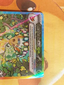 Leafeon EX Prismatic Evolutions 144/131 ⚡CUST0M DISPLAY Card⚡ - Image 5