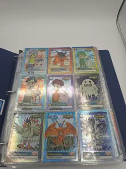 Digimon Digi Battle Card Lot Vintage 2000 1999 Holos, Posters 144+ Card Lot - Image 2
