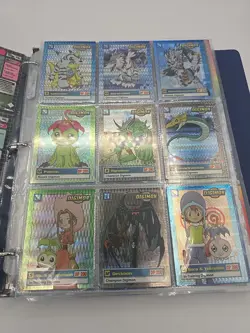 Digimon Digi Battle Card Lot Vintage 2000 1999 Holos, Posters 144+ Card Lot - Image 3