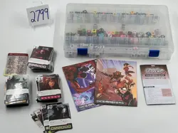 Dice Masters: Amazing Spiderman Large Lot Dice Cards Rules & More All Rarities - Image 1