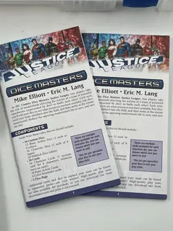 Dice Masters: Justice League Large Lot, Dice, Cards, Rules & More, All Rarities - Image 2