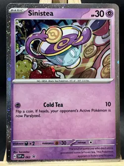 Sinistea Cosmos Holo Promo SV: Scarlet & Violet Promo Cards 062 NM - Image 1