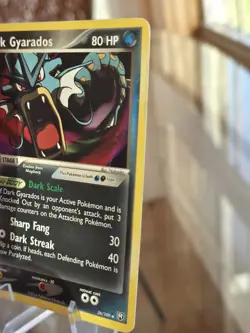 Pokemon Dark Gyarados TCG Card 36/109 HP - Image 2