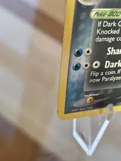 Pokemon Dark Gyarados TCG Card 36/109 HP - Image 5