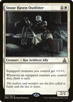 MTG Stone Haven Outfitter ** Oath of the Gatewatch ** English - Image 1