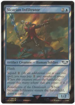 Sicarian Infiltrator (Surge Foil) Universes Beyond: Warhammer 40k MTG - Image 1