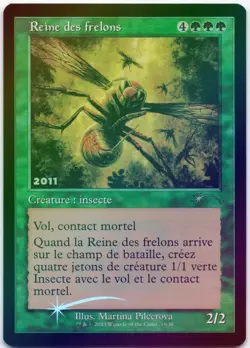 Hornet Queen (FR Exclusive) Foil P 30th Anniversary Promos 19 NM - Image 1