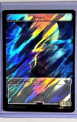 MTG Magic The Gathering LTR Lord of the Rings Surge Foil 16 23 Spirit Food Token - Image 1