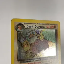 Pokemon Dark Dugtrio Unlimited Team Rocket 6/82 50 MP Holo Rare Unlimited - Image 4