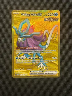 Pokemon - Walking Wake ex - 215/162 - Temporal Forces - Holo - Hyper Rare - Image 1