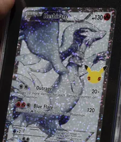 2021 Pokemon Celebrations Reshiram Classic Collection GEM 10 Full Art 113/114 - Image 2