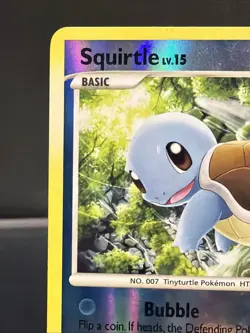 Squirtle 112/132 Diamond And Pearl DP Secret Wonders Reverse Holo Pokemon LP - Image 2