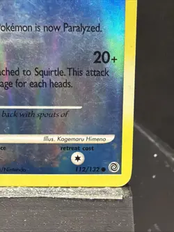 Squirtle 112/132 Diamond And Pearl DP Secret Wonders Reverse Holo Pokemon LP - Image 4