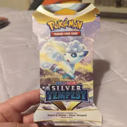 Pokemon TCG Silver Tempest Brand New Sealed Booster Pack - Image 1