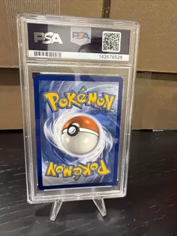 Pokemon Blastoise Team Up Cracked Ice Holo Rare #25 PSA 8 - Image 2