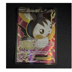 Pokemon Emolga EX 143/146 XY Holo English - Image 1