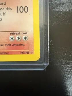 Pokemon Shining Charizard 107/105 Neo Destiny Holo 1st Edition Clean / Dent - Image 4