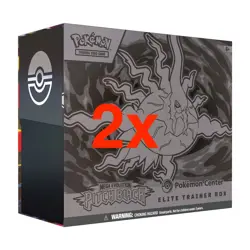 2x PRE-ORDER Pokemon Pitch Black Elite Trainer Box ETB Pokemon Center Exclusive - Image 1