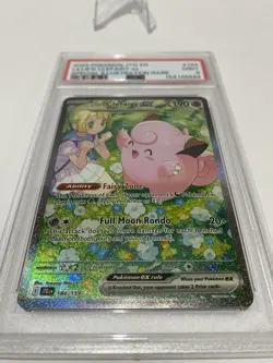 2025 POKEMON JTG EN-JOURNEY TOGETHER #184 LILLIE'S CLEFAIRY EX PSA 9 - Image 3