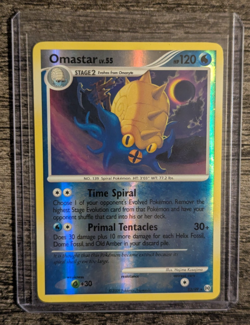 Pokemon: Omastar LV.55 (Arceus) Reverse Holofoil Rare - Image 1